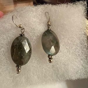 Sterling Silver semi precious earrings